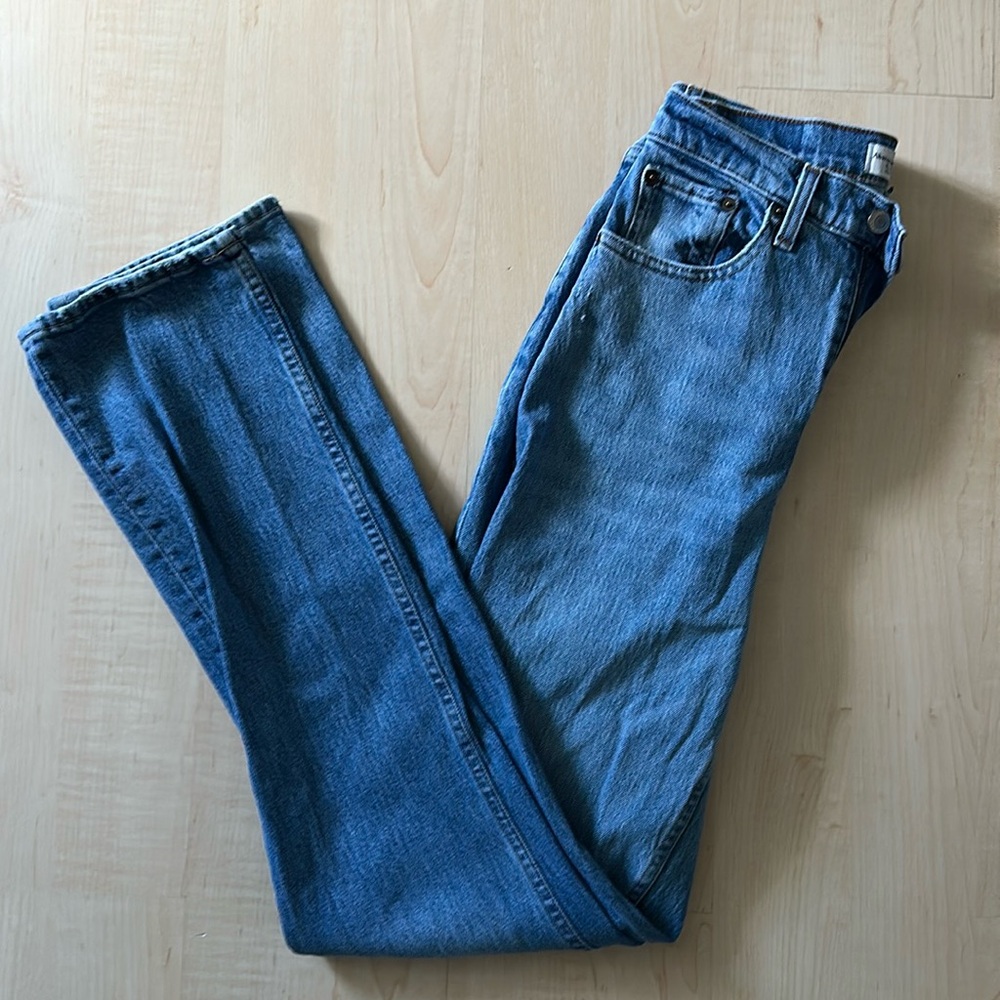 90’s Straight Ultra High Rise Jean - Curve Love